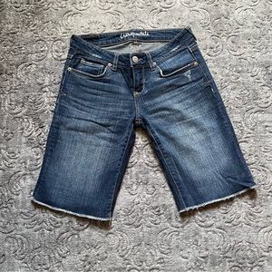AEROPOSTALE Bermuda Jean Shorts 0